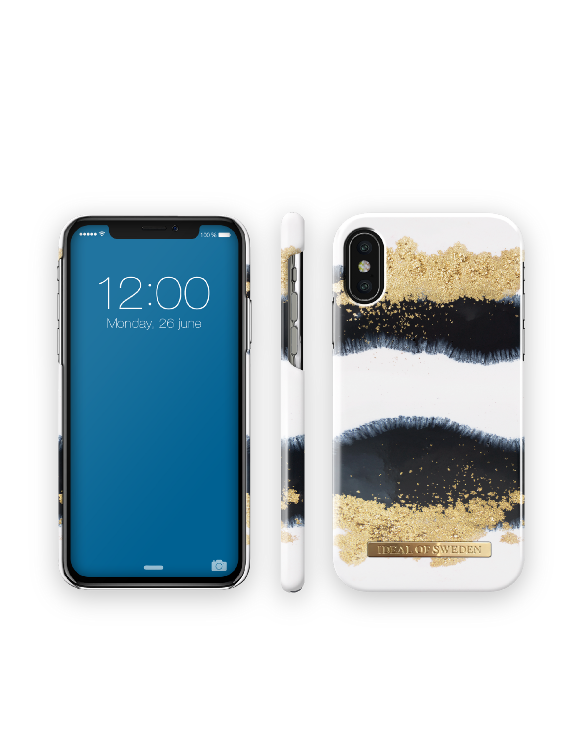 iDeal Of Sweden iPhone Xs Fashion Case Saffiano, Beige
