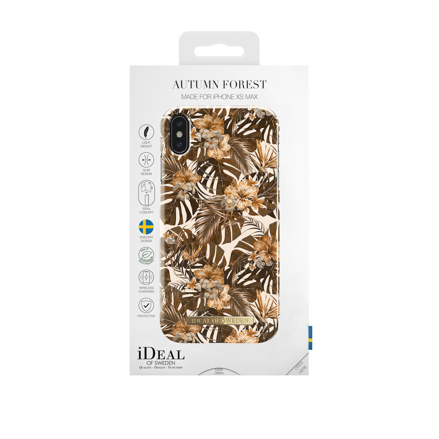 iDeal Of Sweden iPhone Xs Max Fashion Case A/W 2018, Autumn Forest