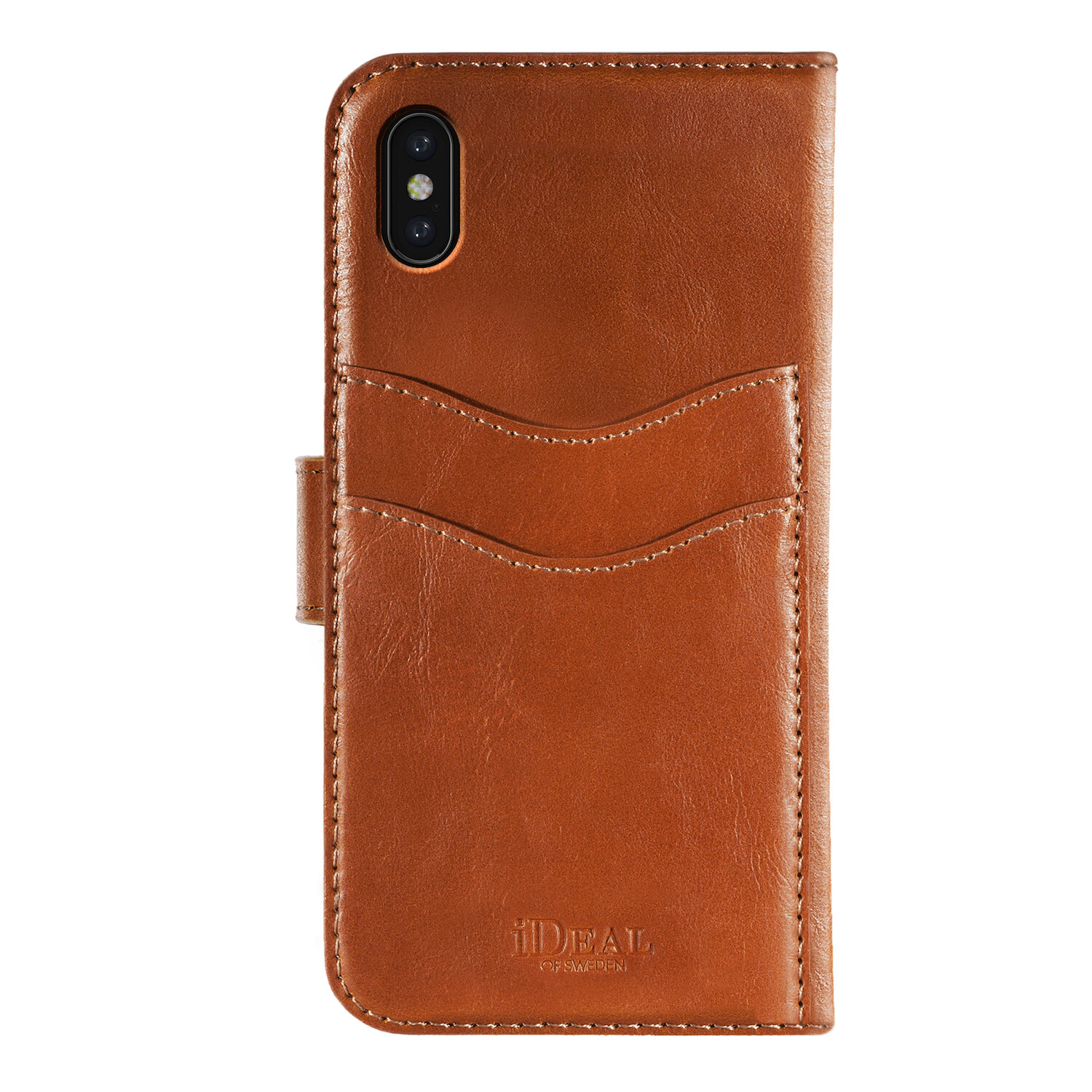 iDeal Of Sweden iPhone Xs Max Magnet Wallet+, Brown