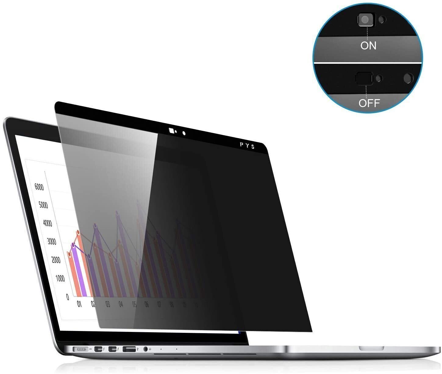 800020111768-iFreeze MBP 13 Retina PrivacyEye 360 Privacy Film