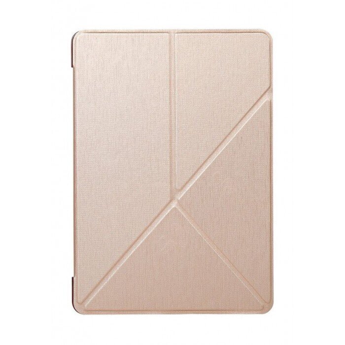 iPearl iPad 9.7&quot; (2017) Cooplay Folding Stand Cover, Champagne Gold