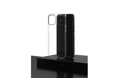 Comma iPhone 12 Pro Max  Hard Jacket Anti-bacterial Case, Clear