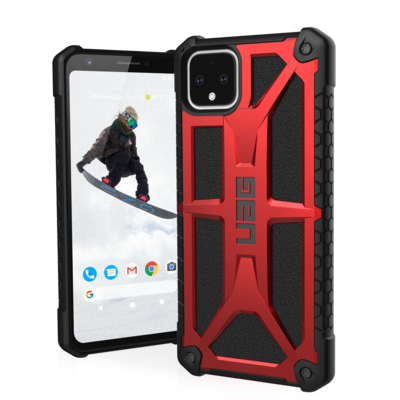 UAG Google Pixel 4 XL Monarch Case, Crimson UAG Google Pixel 4 XL Monarch Case, Crimson