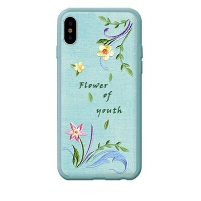 Devia iPhone X Flower Embroidery Case, Yalam Devia iPhone X Flower Embroidery Case, Yalam