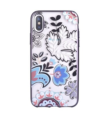 Devia iPhone X Crystal Blossom Case, Silver