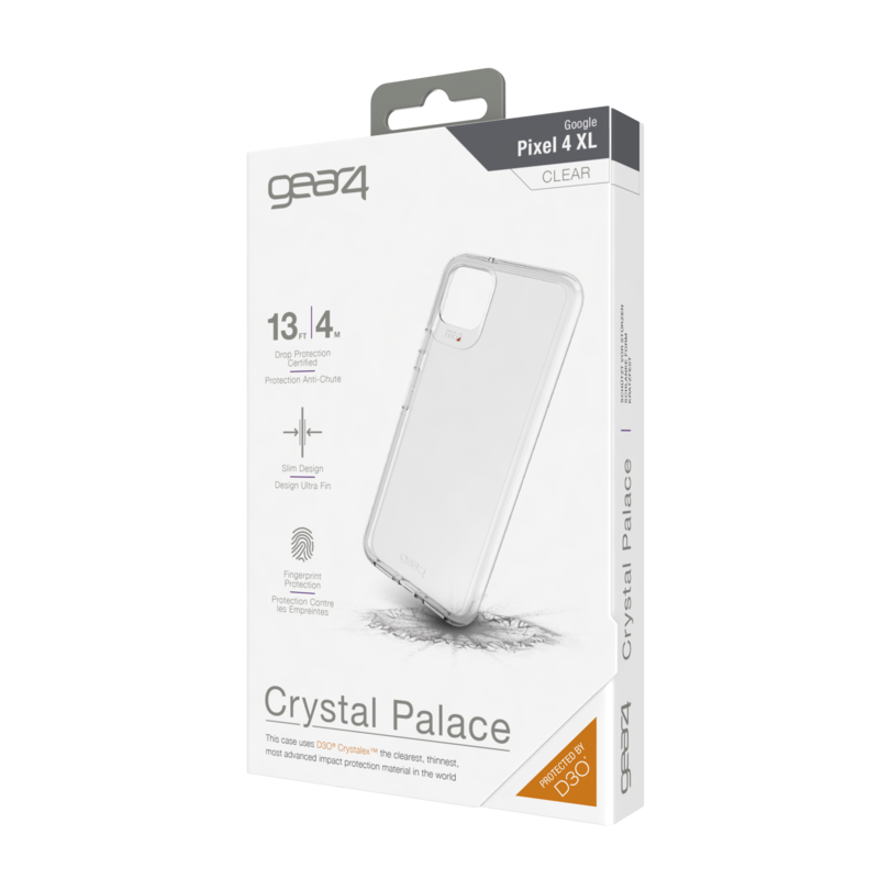 Gear4 Google Pixel 4 XL D3O Crystal Palace, Clear