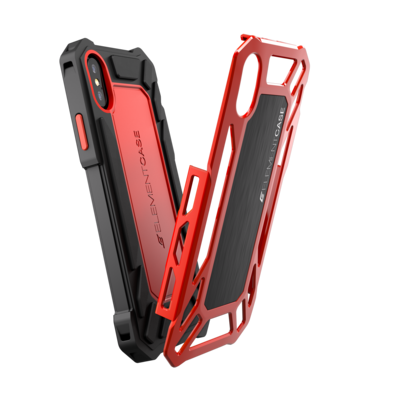 Element Case iPhone X Roll Cage, Red