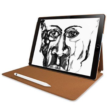 Comma iPad Pro 12.9" (2018) Elegant Case, Brown
