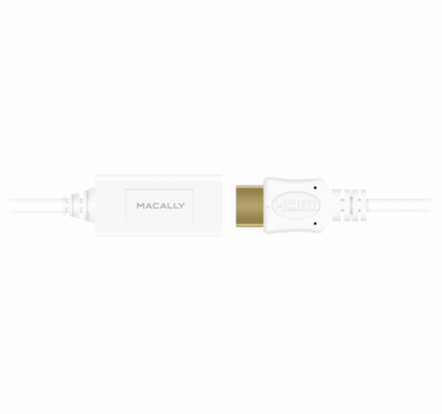Macally Mini DisplayPort to HDMI 4K Combo Cable (6 FT.) (MDHD6C4K)