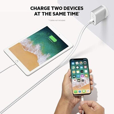 Belkin Boost Charge USB-C 27W + USB-A 12W Home Charger