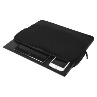MacLink Bundle MacBook 12 Neoprene Sleeve, Black/Black (Komass)