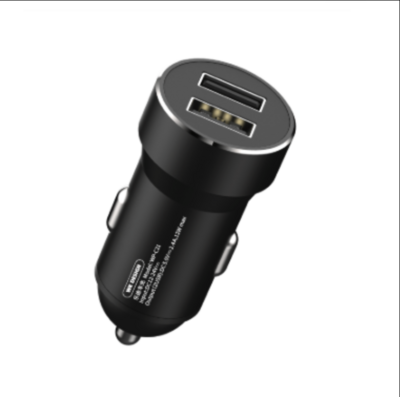 Devia Car Charger Smart Dual USB, Black (2.4A)
