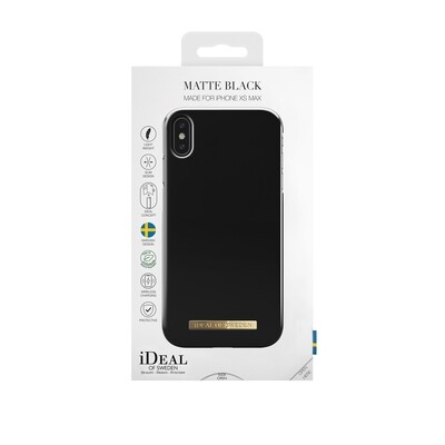 iDeal Of Sweden iPhone Xs Max Fashion Case, Black