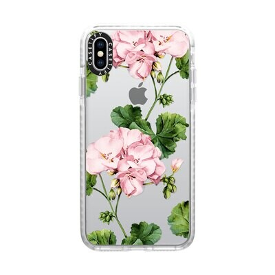 Casetify iPhone Xs Max Impact Case, Frost Geranium Casetify iPhone Xs Max Impact Case, Frost Geranium
