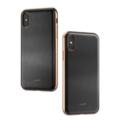Moshi iPhone Xs Max iGlaze, Armour Black
