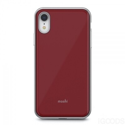 Moshi iPhone XR iGlaze, Merlot Red