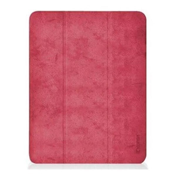 Comma iPad Pro 12.9" (2018) Leather Case with Apple Pencil, Red