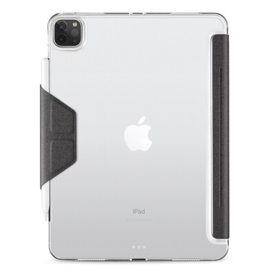 Power Support iPad Pro 11&quot; (2021) Air Jacket Folio Transparent Case, Black