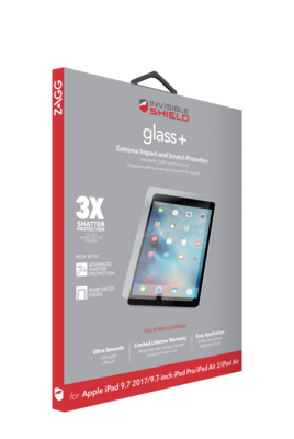 067019-ZAGG InvisibleShield GlassPlus iPad Pro 9.7&quot; (2017)