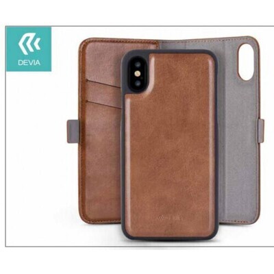 Devia iPhone X Magic 2 in 1 Case, Brown