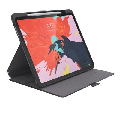 Speck iPad Pro 12.9&quot; (2018) Presidio Pro Folio (V2), Filigree Grey/Slate Grey