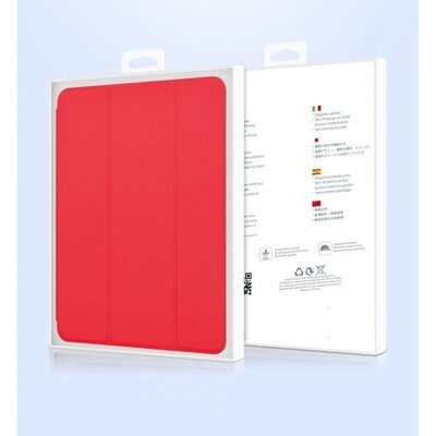 Devia iPad 10.2&quot; Leather Case with Apple Pencil Slot, Red