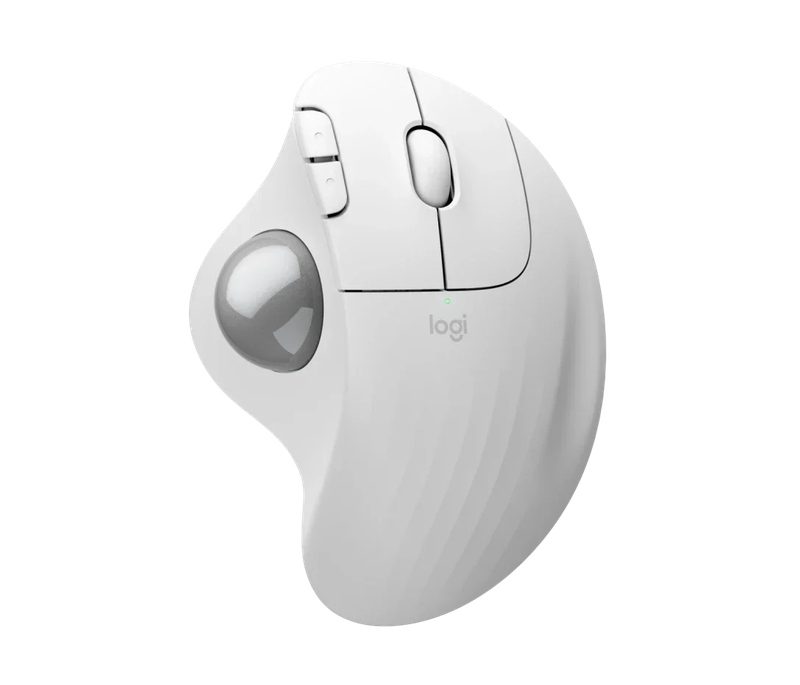 Logitech ERGO M575S Mouse, White