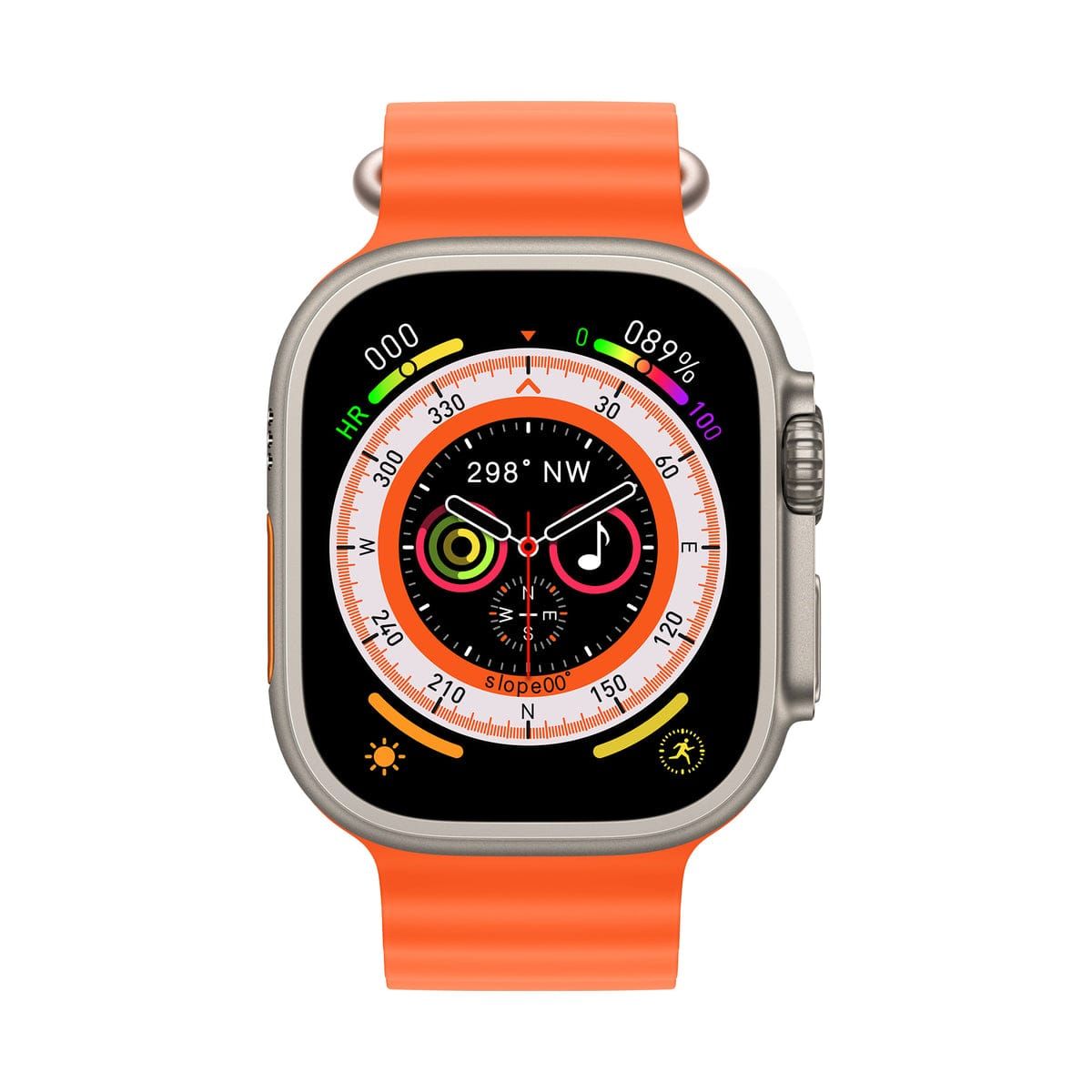 WiWU SW01 Ultra Lite Smart Watch, Silver