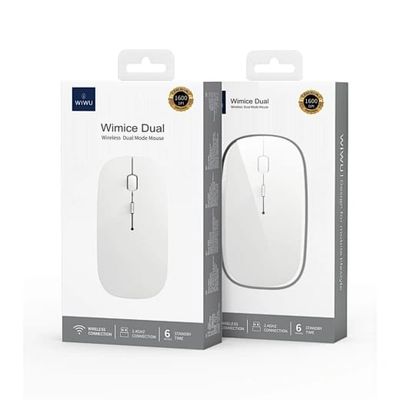 WiWU WM101 Pro Wimice Dual Wireless Mouse, White