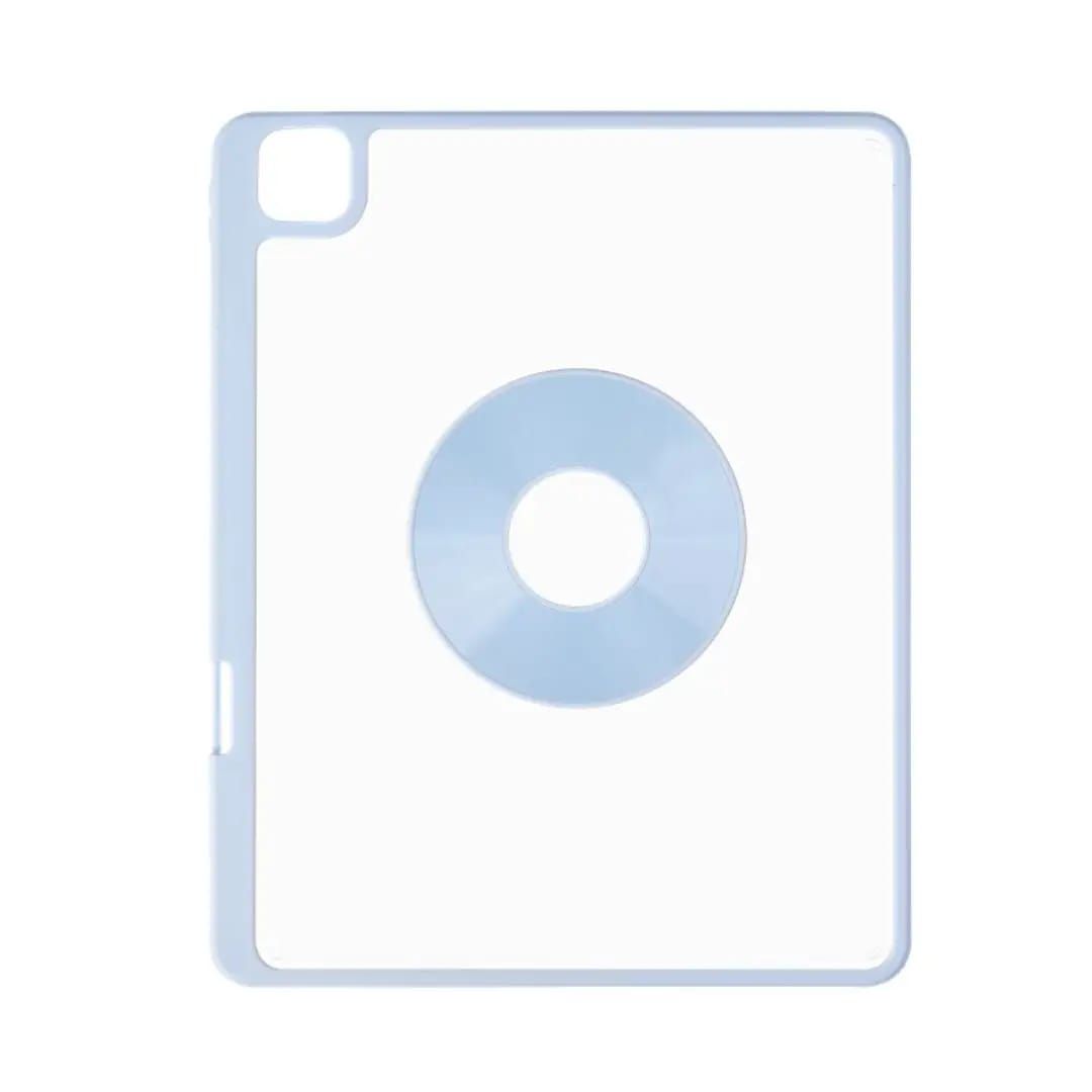Comma iPad Air 13 (2024/2025) 360 Rotation Case With Pencil Slot, Blue
