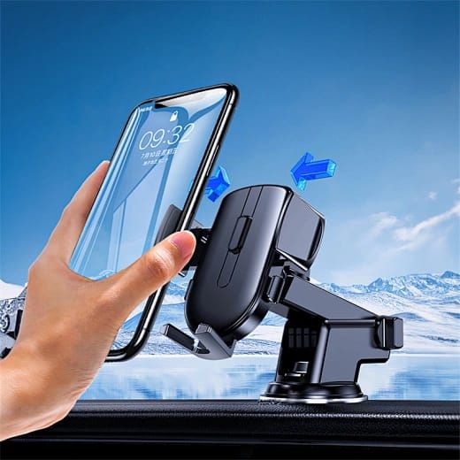 WiWU CH054 Gentleman Car Holder, Black