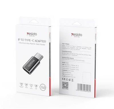 Yesido GS22 Lightning to Type-C Adapter