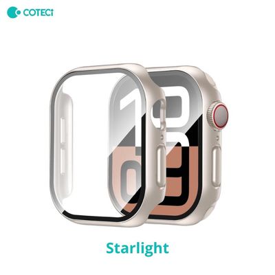 COTECi iWatch Tempered Case 46mm, Starlight