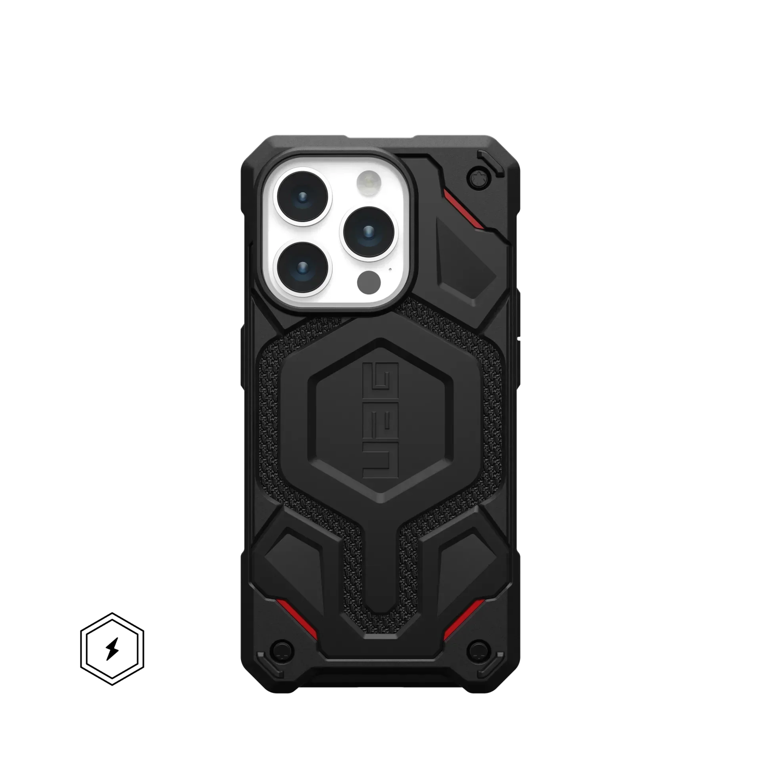 UAG iPhone 15 Pro Monarch Pro, Kevlar Black