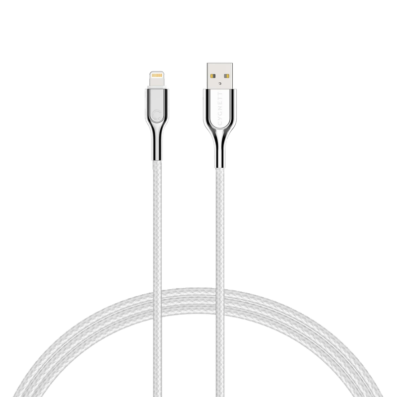 Cygnett Armored Lightning to USB-A Cable 3M, White