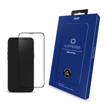 519097-Hoda iPhone 12/12 Pro Sapphire Screen Glass, Clear
