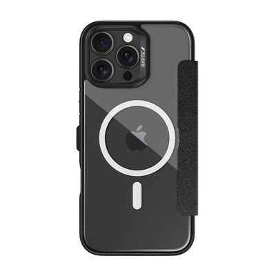 x-doria Raptic iPhone 16 Pro Max Urban Folio MagSafe Case, Black