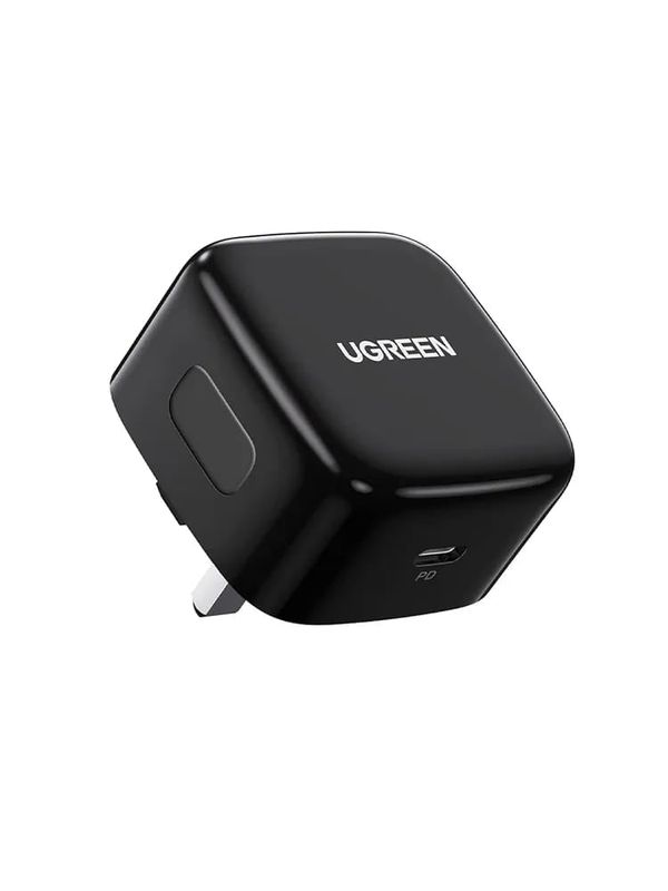 UGREEN USB-C 20W PD GaN Charger, Black