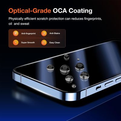 TDG KuzGuard2 iPhone 16 Pro Tempered Glass, Corning Clear