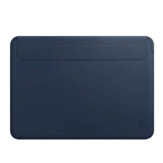WiWU Skin Pro II Leather Laptop Sleeve 13.6, Navy Blue
