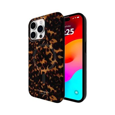 KSNY iPhone 15 Pro Max Protective Hardshell Case with MagSafe, Transparent Torto