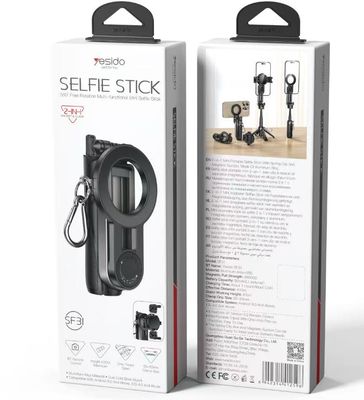 Yesido SF31 2-in-1 Magnet &amp; Clamp Selfie Stick