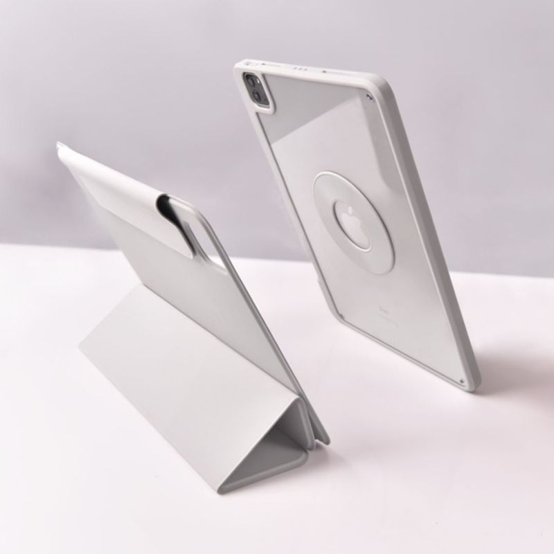 Comma iPad Air 13 (2024) 360 Rotation Case With Pencil Slot, Gray Comma iPad Air 13 (2024) 360 Rotation Case With Pencil Slot, Gray