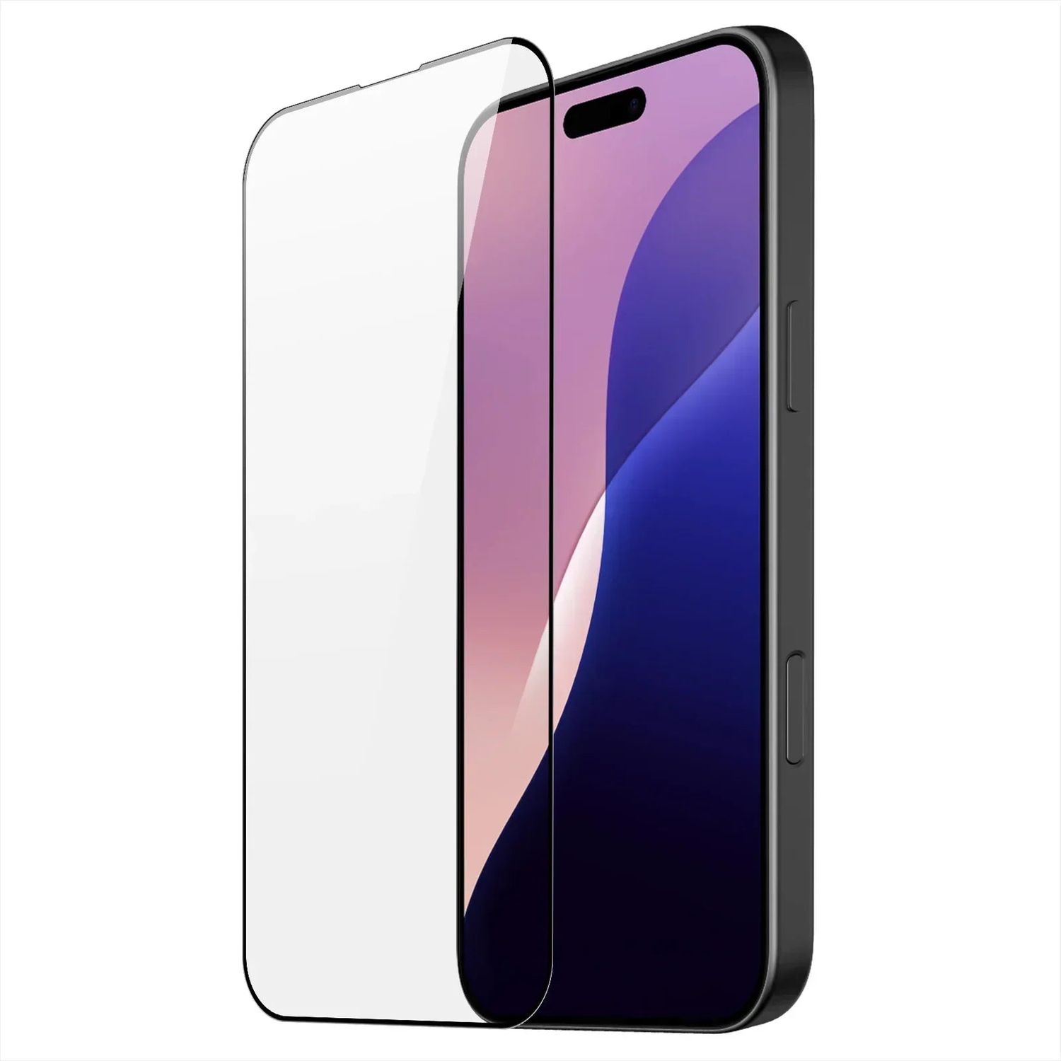 503658-TDG KuzGuard2 iPhone 16 Pro Max T.Glass, Clear