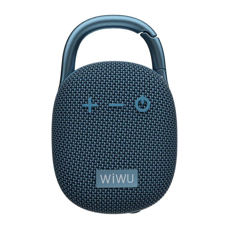 WiWU H3 Clip Fun Portable Wireless Speaker, Blue