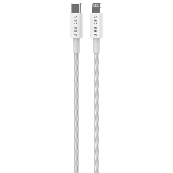 SEEKEN SPDL-177 PD20W C TO LIGHTNING CABLE WHITE