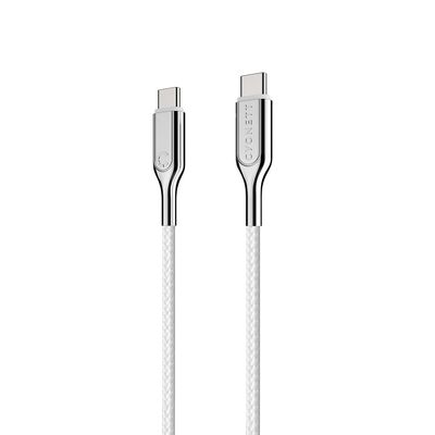 Cygnett Armored 2.0 C to C (5A/100W ) Cable 10cm, White