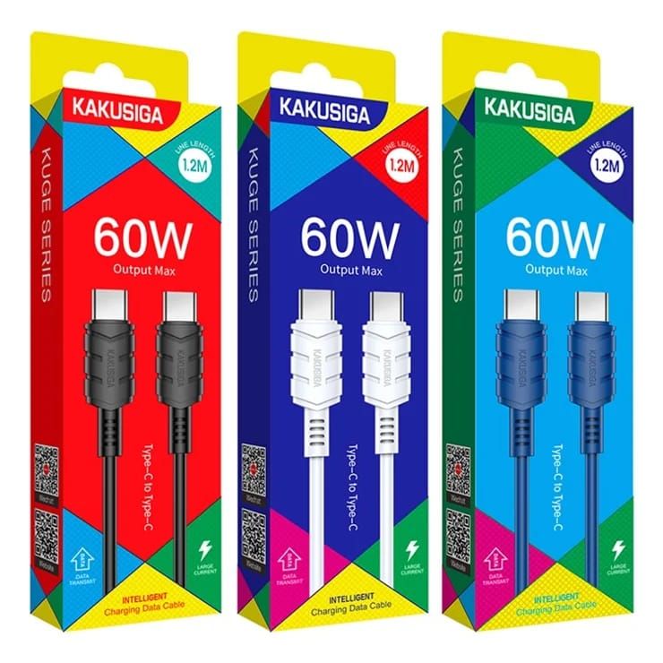 Kaku KSC-710 KUGE Type-C Fast Charging Data Cable (1.2M), White