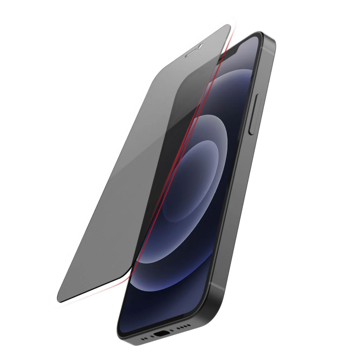 496384-Raptic iPhone 16e/14 /13/13Pro Glass, Privacy