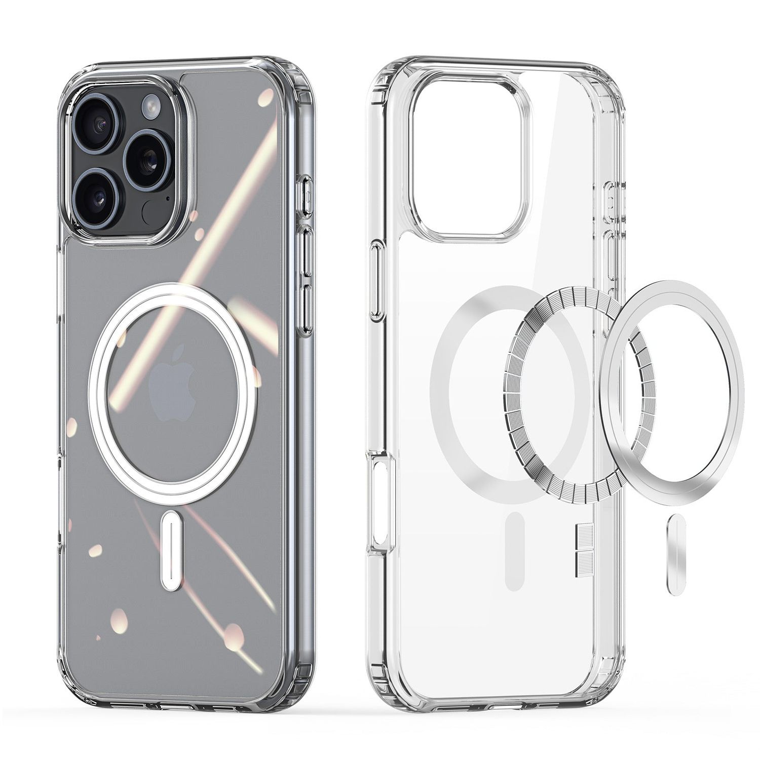 3004081-DUX DUCIS &amp;nbsp;iPhone 16 Pro Max Clin Series MagSafe Case, Clear
